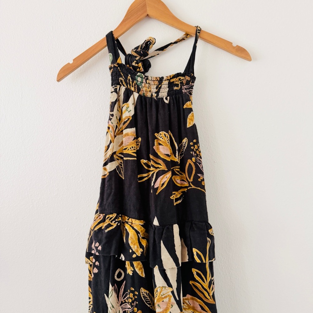 Free People Black Floral Maxi Dress - Picture 10 of 10